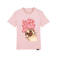 Labka Hore, Tričko Čo ťa nezabije, to ťa posliní, Muž, Cotton Pink