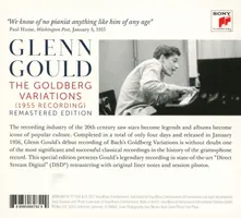 Bach: Goldberg Variations, Bwv 988 - Remastered Edition (1955 Mono Recording) thumbnail