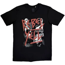 Billy Idol, Tričko Tour '84, Unisex, Čierna