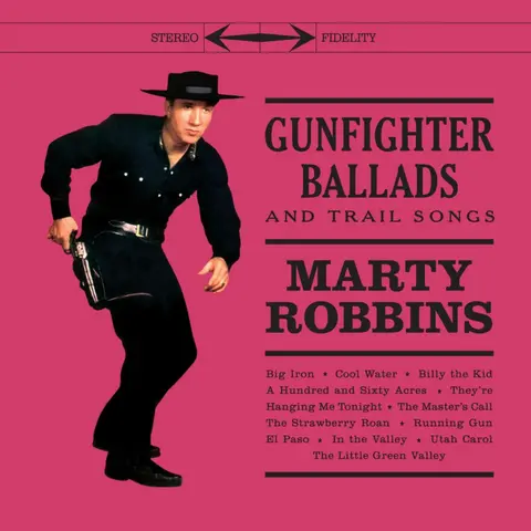 Marty Robbins – Vinyl GUNFIGHTER BALLADS AND TRAIL SONGS (Transparent Vinyl, Limited, 2025)