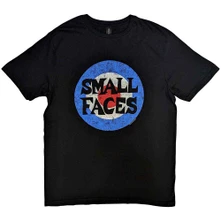 Small Faces, Tričko Mod Target, Unisex, Čierna