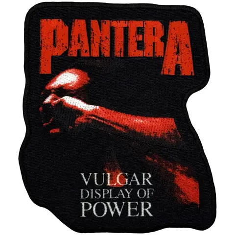 Woven Patch: Red Vulgar
