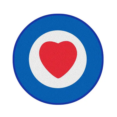 Generic Design Themes – Nášivka Heart Target