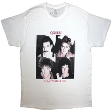 Queen, Tričko I Want To Break Free, Unisex, Biela