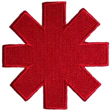 Asterisk Cut-Out Red Border thumbnail