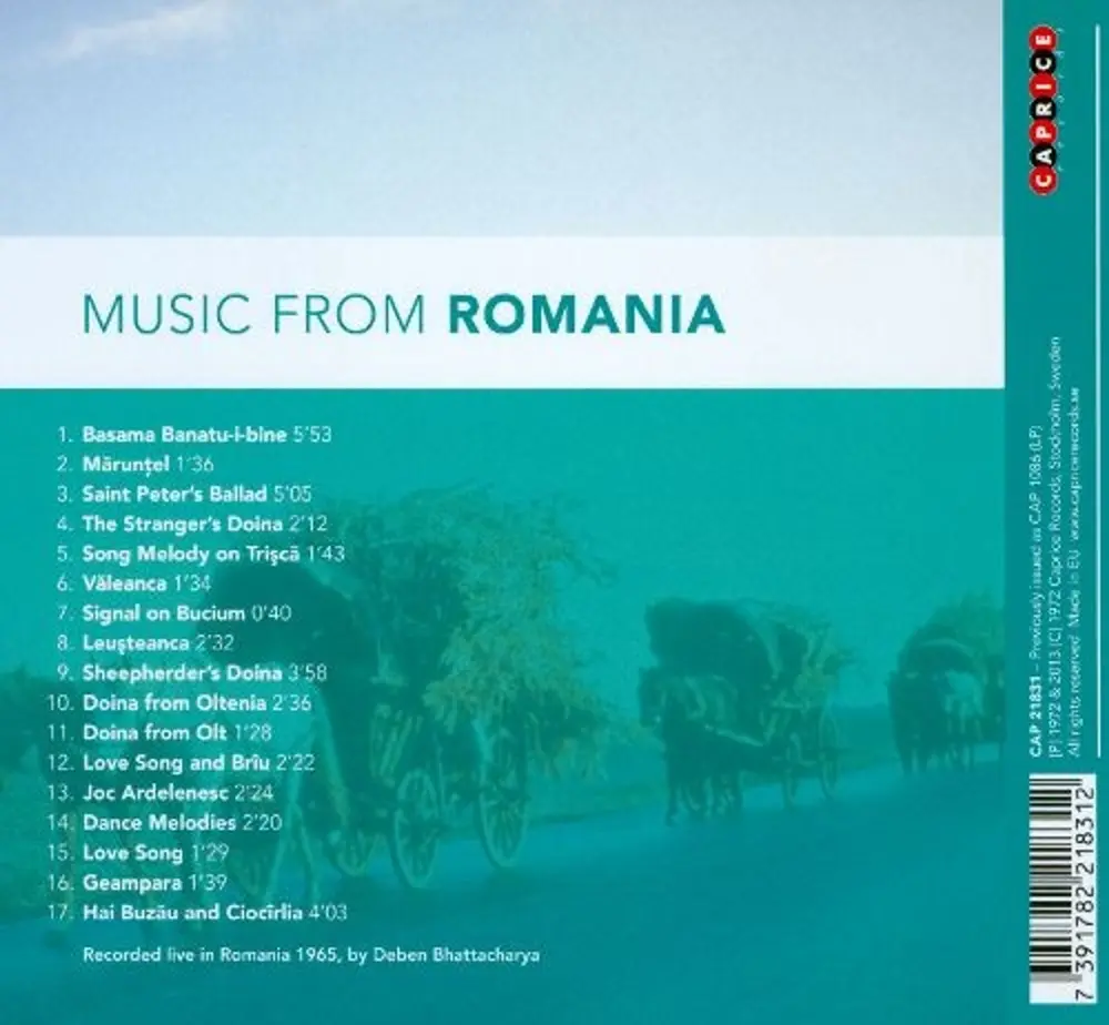 MUSIC FROM ROMANIA