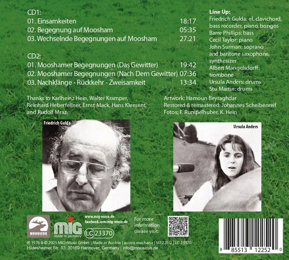 Friedrich Gulda – NACHRICHT VOM LANDE (CD)