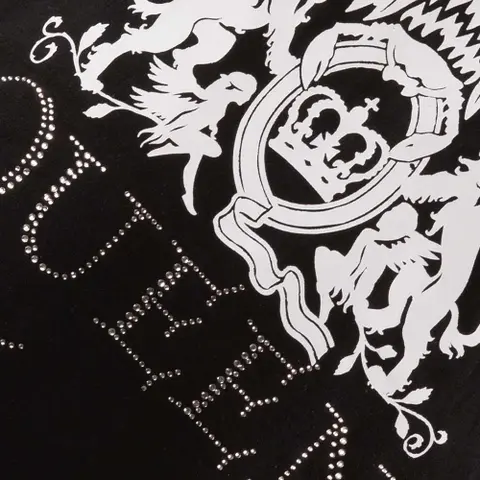 Queen – Tričko Logo (Čierna, Dámske), Žena, Čierna