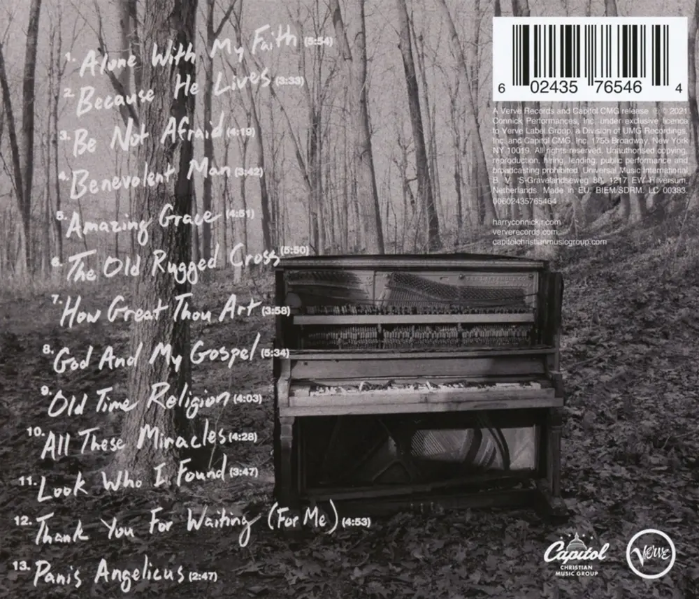 Harry Connick Jr. – ALONE WITH MY FAITH (CD)