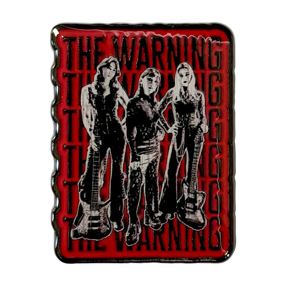 The Warning – Stacked (Odznak)