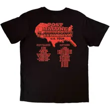 Unisex T-Shirt: U.S. Tour (Black) (Back Print) thumbnail