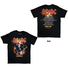 Unisex T-Shirt: Angus Horns EU Tour '25 (Black) (Back Print & Ex-Tour) thumbnail