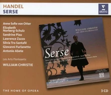 CD CHRISTIE/ARTS FLORISSANTS/VON OTTER/NORBERG-SCHULZ/PIAU/ZAZZO/SANTAFE - HANDEL: SERSE