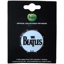 The Beatles – Drum Logo (Pin Badge) (Odznak)