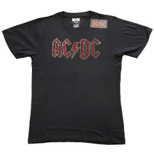 AC/DC, Tričko Full Colour Logo, Unisex, Čierna