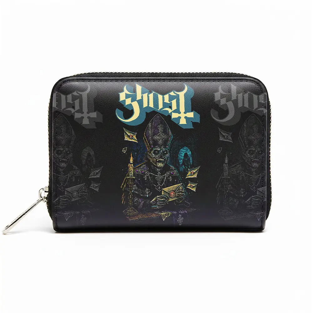 Zip Top Purse: Tall Man (Black)