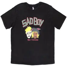 Machine Gun Kelly, Tričko Sad Boy, Unisex, Čierna