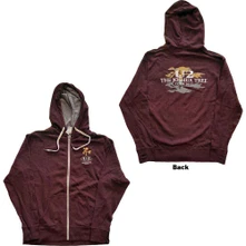 U2, Mikina na zips Joshua Tree 2017, Unisex, Červená