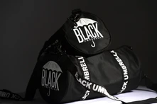 RAZ SIMONE, Taška Black Umbrella Mini Duffle Bag