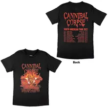 Unisex T-Shirt: Necrogenic Resurrection (Black) (Back Print)