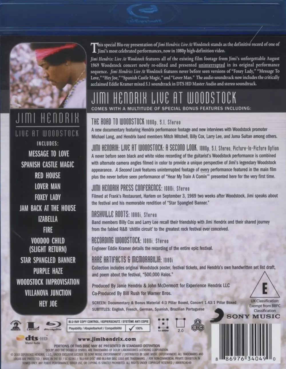 LIVE AT WOODSTOCK