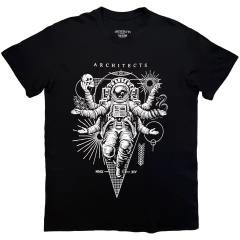 Unisex T-Shirt: Astro Full Dark (Black)