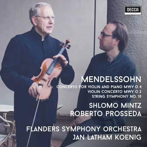 MENDELSSOHN: CONCERTO FOR VIOLIN AND PIANO MWV O 4