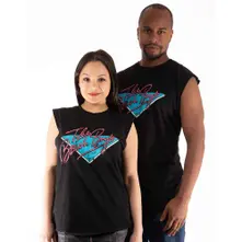 The Beach Boys, Tielko Retro Logo, Unisex, Čierna