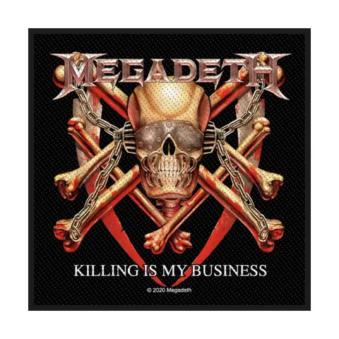 Megadeth – Nažehlovačka Killing Is My Business (Standard Woven Patch)