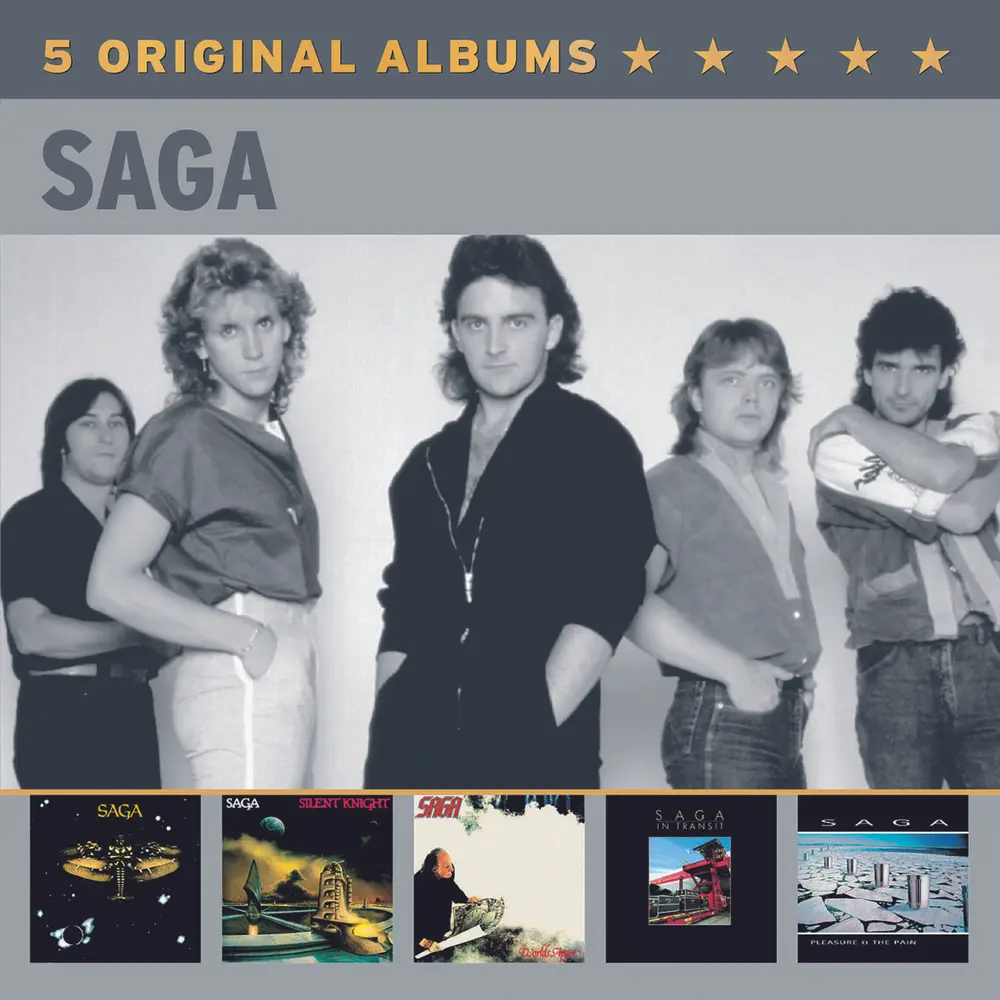 SAGA - 5 ORIGINAL ALBUMS VOL.2 (CD)