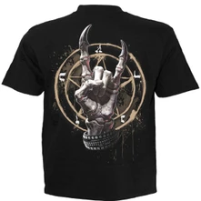 Tričko Unisex T-Shirt: Pure Metal (Black) (Back Print)