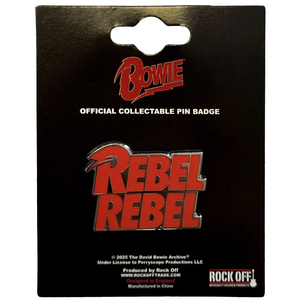 David Bowie – Rebel Rebel (Odznak)