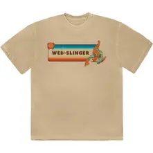 Spider-Man Web-Slinger (Natural) (Tricou)