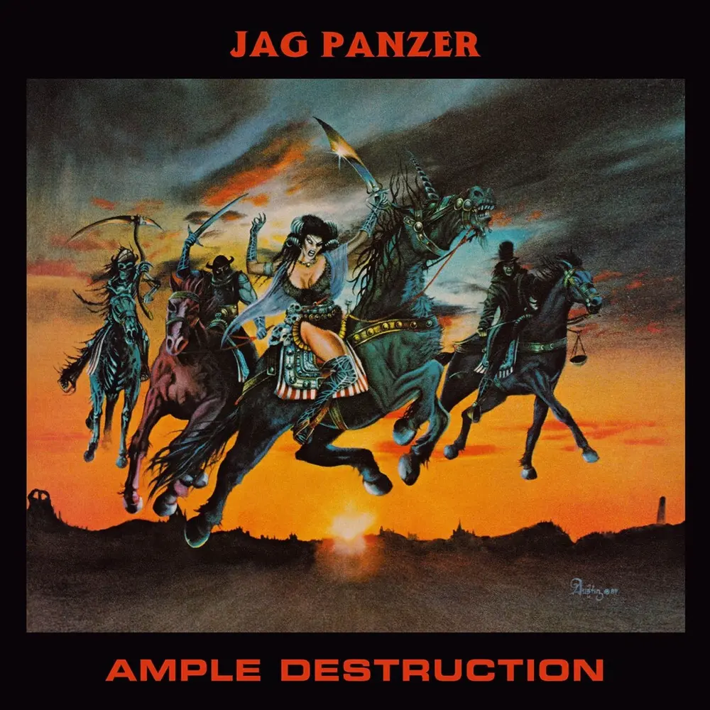 Jag Panzer – AMPLE DESTRUCTION (Orange Vinyl) (Vinyl)
