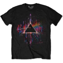 Tričko Dark Side of the Moon Pink Splatter
