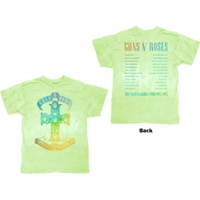 Guns N’ Roses, Tričko Gradient Use Your Illusion Tour, Unisex, Zelená