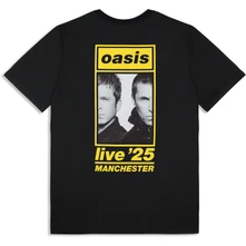 Tričko Unisex T-Shirt: Manchester 11 July Event (Black) (Back Print & Ex-Tour)