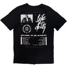 Unisex T-Shirt: Life After Death (Black) (Back Print) thumbnail