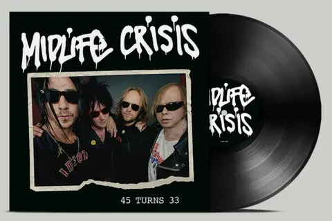 Midlife Crisis – Vinyl 45 TURNS 33 (Red Vinyl)