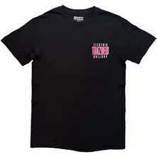 Unisex T-Shirt: Tanzneid Melting Brain F&B (Black) (Back Print) thumbnail