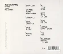 Jessie Ware – HAT'S YOUR PLEASURE? (CD)