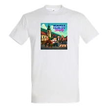 Moja Reč, Tričko Delik & Bengerer - Osemdesiatky, unisex, Unisex, Biela