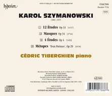 Cédric Tiberghien – SZYMANOWSKI: MASQUES, METOPES & ETUDES (CD)