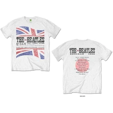 The Beatles, Tričko Budokan Set List, Unisex, Biela