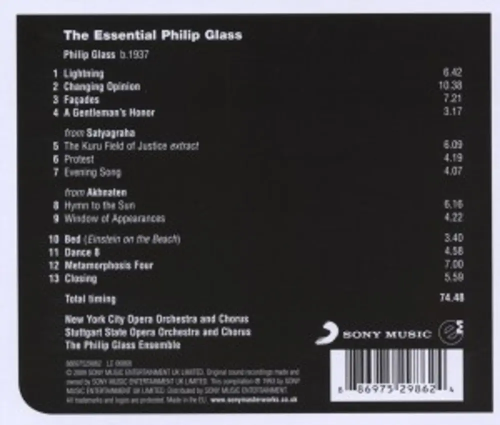 The Essential Philip Glass