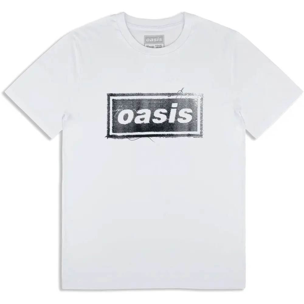 Unisex T-Shirt: Thread Logo (White) (Ex-Tour)