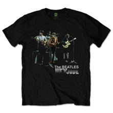 The Beatles, Tričko Hey Jude Version 2, Unisex, Čierna