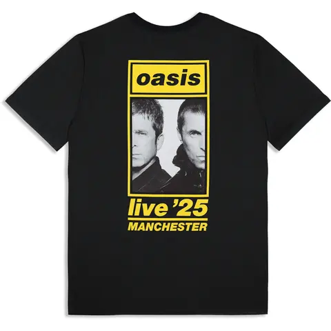 Unisex T-Shirt: Manchester 12 July Event (Black) (Back Print & Ex-Tour)
