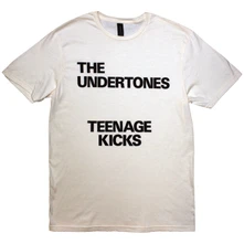 The Undertones, Tričko Teenage Kicks Text, Unisex, Natural