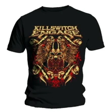 Killswitch Engage, Tričko Engage Bio War, Unisex, Čierna